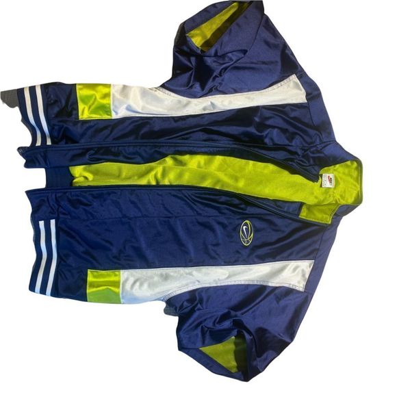 NIKE‎ BASKETBALL JERSEY UNIF 0 NU FRENZ JERSEY MED SLEEVE JACKET LG - Picture 4 of 5